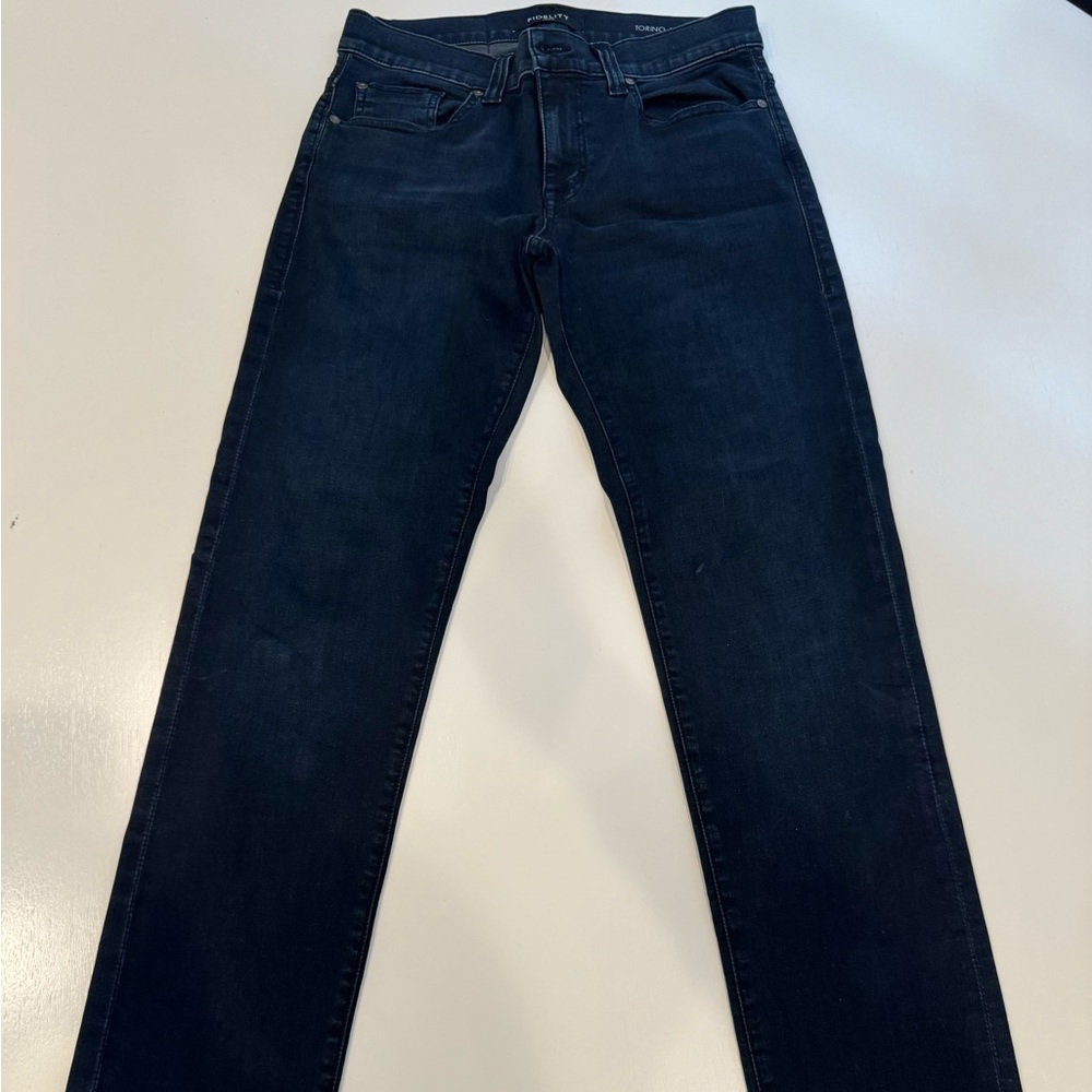Fidelity Denim Torino Slim Jeans Dark Wash 30x32